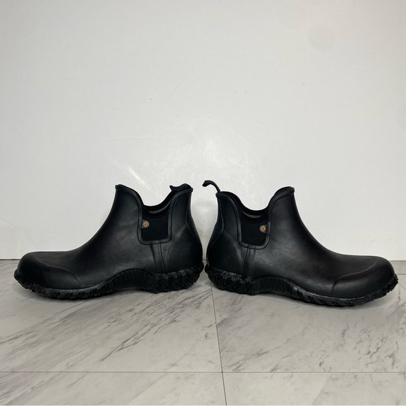 Bogs Basin Chelsea Black Men’s Rain Boot 7 - Picture 7 of 14